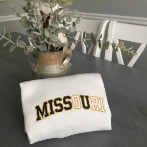 Embroidered Missouri Crewneck
